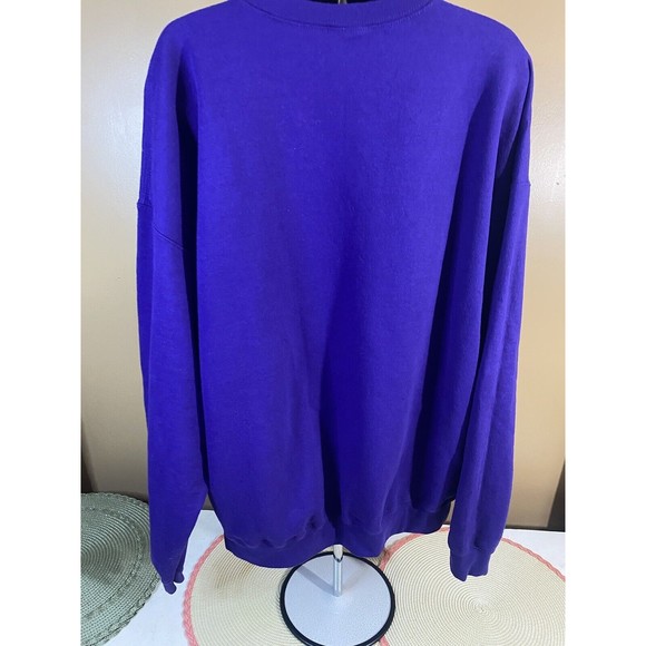 Star Wars Yoda Print Gildan Purple Pullover Sweatshirt Size XL - Picture 16 of 16